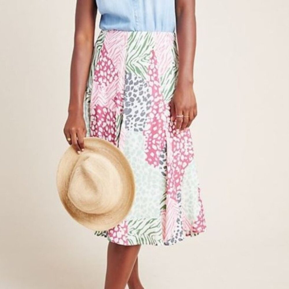 Anthropologe Corey Lynn Calter Decima Line Skirt 8